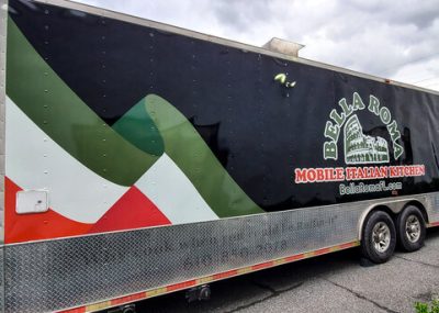 Best Custom Truck Trailer Wrap by Visual Signs and Graphics in Orlando
