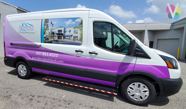 Best Custom Van Wrap by Visual Signs and Graphics in Orlando