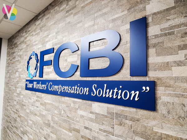Indoor FCBI Channel Letters by Visual Signs and Graphics in Orlando