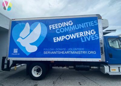 Truck Wrap by Visual Signs and Graphics in Orlando